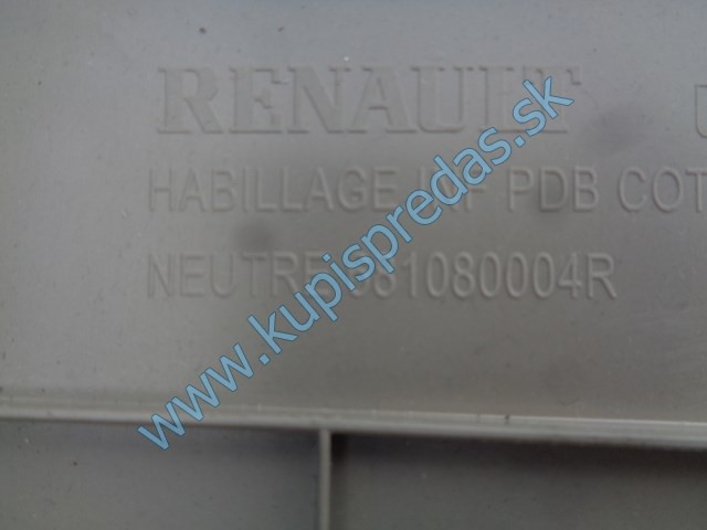 kasltík na renault scénic III, 681080004R, odkladacia skrinka, 